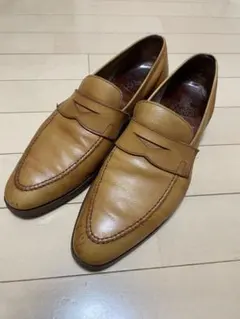 Crockett & Jones ペニーローファー ライトブラウンのサムネイル