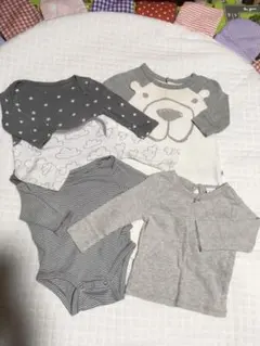 ベビーギャップ ☆ロンパース 肌着5枚セット