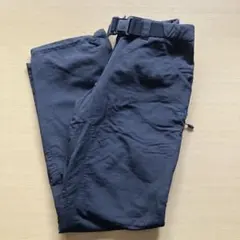 アディダスブラックナイロンパンツ