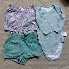ユニクロ Gap ベビー服 ロンパース パンツ 女の子
