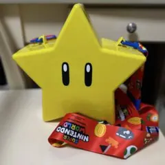 UFJ公式限定 ポップコーンバケット スター スーパーマリオ バケツ