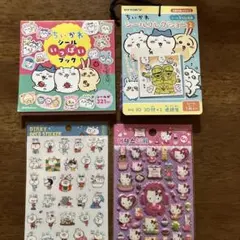 ちいかわ シールコレクション 2 他、韓国シールなど　4セット