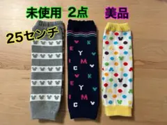 ベビー レッグウォーマー　靴下　レギンス　ミッキー