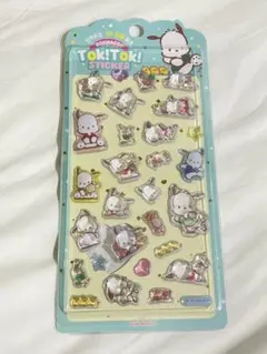 韓国限定★サンリオ 3D ステッカー シール ポチャッコ ボンボンドロップシール