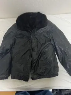 ファージャケット　レザージャケット　リバーシブル