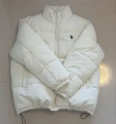 U.S. POLO ASSN. ホワイトダウンジャケット Lサイズ