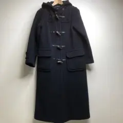 ロンドントラディション ダッフルコート ネイビー S 英国製 裏チェック