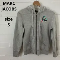MARC JACOBS マークジェイコブス ジップアップパーカー S グレーのサムネイル
