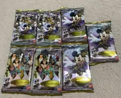【新品未開封】 ディズニー キャラクターズ ウエハース カード 7個