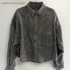 HONEYSUCKLE ROSE デニムジャケット　デニムシャツ