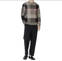 ☆定価35200☆新品☆ブラックレーベル・クレストブリッジ チェック柄ニット☆