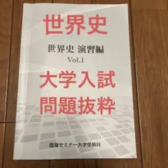 世界史演習編　大学入試問題集　 臨海セミナー