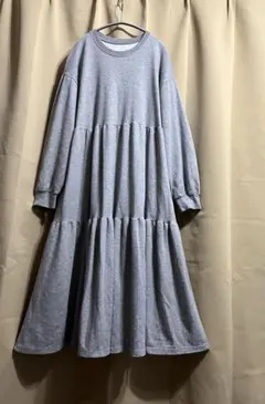 トレーナーワンピース ロングワンピース