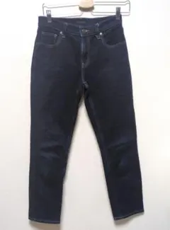 ユニクロストレッチスリムストレートジーンズ 24インチ　454358