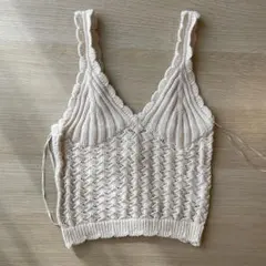 【H&M】ニットビスチェ