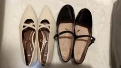 ZARA フラットシューズ 2セット