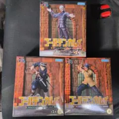 ゴールデンカムイ　XrossLink　フィギュア　3種セット