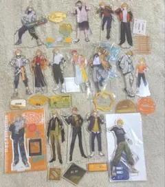 日常組 ぺいんと グッズまとめ売り アクスタ 缶バッジ ぬいぐるみ