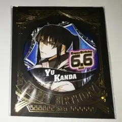 D.Gray-man 神田ユウ バースデイ缶バッジ ジャンプショップ 2022 ジャンプキャラクターズストア on X: 