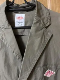 【美品】DANTON ジャケット サイズ38 カーキ