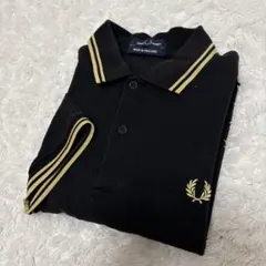 2026年最新】fred perry ポロシャツ ブラック ゴールドの人気アイテム