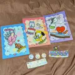 くら寿司 ビッくらポン BT21 クリアファイル 缶バッジ アクリルステッカー