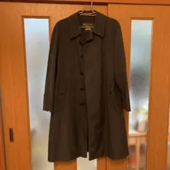 BurberryメンズコートSサイズ　紺色