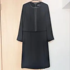 クリーニング済】AIMER ブラックフォーマル 喪服 アンサンブル 9号
