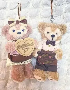 スウィートダッフィーシェリーメイぬいぐるみストラップセット