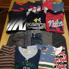 ジュニア服セット（Nike, Puma, Adidas）