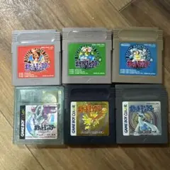 ポケットモンスター ゲームソフト 6本セット