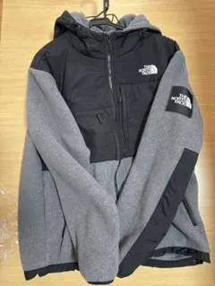 THE NORTH FACE デナリフーディー XL グレー/ブラック