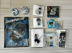 銀魂 志村新八 まとめ売り アクスタ 缶バッジ