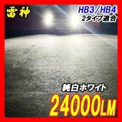 雪神 白 LED HB3 HB4 フォグ フォグランプ 車 ライト バルブ