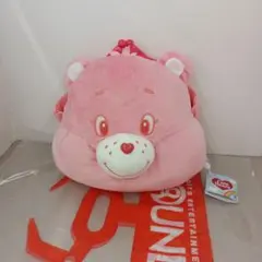 ケアベア　CareBears フェイスBIGがまぐち　ピンク