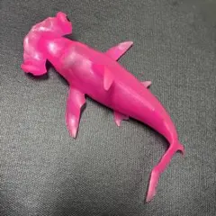 アカシュモクザメ　ネオンピンク シーモンスターズ　&co デアゴスティーニ