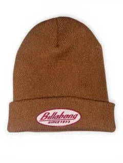 美品　Bullabong ブラウンニット帽のサムネイル
