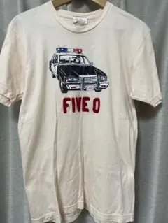 leftfield FIVE O パトカー Tシャツ　Mサイズ
