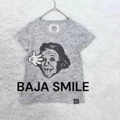 バハスマイル◆BAJA SMILE プリント半袖Tシャツ グレー 120cm 夏のサムネイル