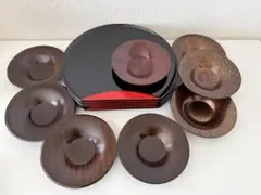 茶托　おぼん　セット