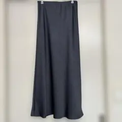【美品】BEAUTY UNITED ダークグレー ロングスカート S