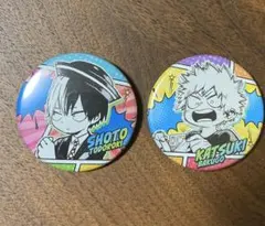 ヒロアカ　爆豪　轟　バッジ　プチ