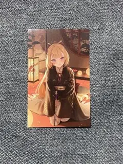 にじさんじ　ノスタルジアコレクション2025 カード 鷹宮リオン