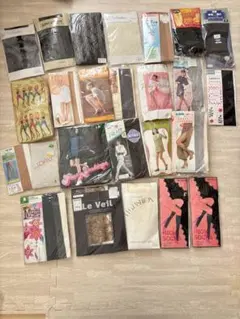 新品未使用　昭和レトロ　ストッキング　まとめ売り