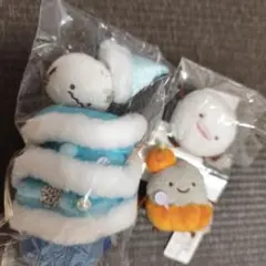 美品・タグ無】すみっコぐらし わた ほこり shop限定品 てのり