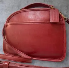 希少色 COACH オールドコーチ ショルダーバッグ 斜め掛けランチ