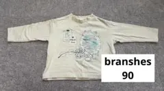 【美品】ブランシェス　Tシャツ　スパンコール　長袖　90