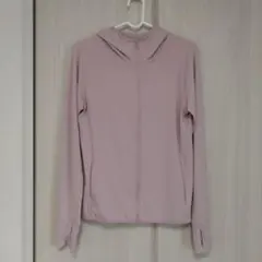 UNIQLO エアリズム UVカットメッシュパーカ ピンク M