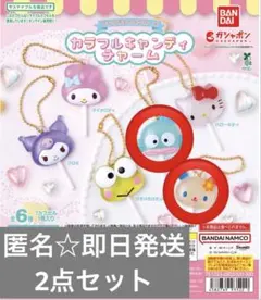 む*ん様 サンリオキャラクターズ　カラフルキャンディチャーム　2点セット