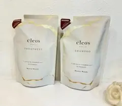 cleos シャンプー & トリートメントセット ミスティックウッディ